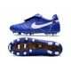 Botas Nike Tiempo Legend X Elite FG R10 Azul Blanco