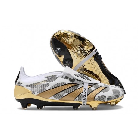 adidas Predator 2024 Elite FT FG Blanco Oro