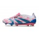 adidas Predator Elite Fold-over Tongue FG Ftwr Blanco Solar Azul Solar Rosa