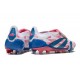 adidas Predator Elite Fold-over Tongue FG Ftwr Blanco Solar Azul Solar Rosa