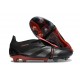 adidas Predator Elite Fold-over Tongue FG Negro Gris Rojo