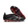 adidas Predator Elite Fold-over Tongue FG Negro Gris Rojo
