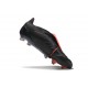 adidas Predator Elite Fold-over Tongue FG Negro Gris Rojo