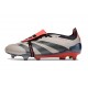 adidas Predator Elite Fold-over Tongue FG Platino Met Aurora Negro Carbón