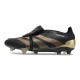 adidas Predator Elite Fold-over Tongue FG Negro Carbón Dorado Met 