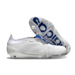 adidas Predator Elite Fold-over Tongue FG Blanco Azul