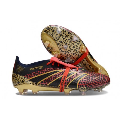 adidas Predator Elite Fold-over Tongue FG Year Of The Snake -Rojo Oro Negro