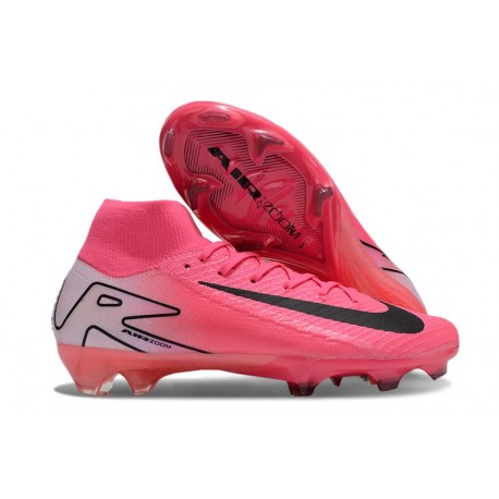 Botas Nike Mercurial Superfly X Elite FG Rosa Negro Blanco