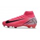Botas Nike Mercurial Superfly X Elite FG Rosa Negro Blanco
