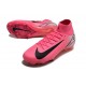 Botas Nike Mercurial Superfly X Elite FG Rosa Negro Blanco