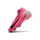 Botas Nike Mercurial Superfly X Elite FG Rosa Negro Blanco
