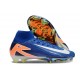 Botas Nike Mercurial Superfly X Elite FG Azul Blanco Naranja