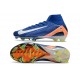 Botas Nike Mercurial Superfly X Elite FG Azul Blanco Naranja