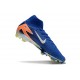 Botas Nike Mercurial Superfly X Elite FG Azul Blanco Naranja