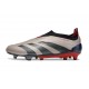 Zapatillas adidas Predator Elite Sin Cordone FG Platino Met Aurora Negro Carbón