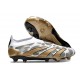 Zapatillas adidas Predator Elite Sin Cordone FG Blanco Oro Gris