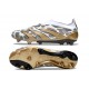 Zapatillas adidas Predator Elite Sin Cordone FG Blanco Oro Gris
