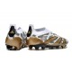 Zapatillas adidas Predator Elite Sin Cordone FG Blanco Oro Gris