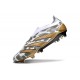 Zapatillas adidas Predator Elite Sin Cordone FG Blanco Oro Gris