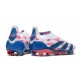 adidas Predator Elite Sin Cordone FG Ftwr Blanco Solar Azul Solar Rosa
