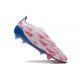 adidas Predator Elite Sin Cordone FG Ftwr Blanco Solar Azul Solar Rosa