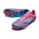 Zapatos Adidas F50+ Sin Cordones FG Solar Azul Ftwr Blanco Solar Rosa