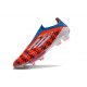 Zapatos Adidas F50+ Sin Cordones FG Rojo Azul Blanco