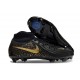 Botas Nike Phantom Luna 2 Elite FG Negro Mtlc Dorado Moneda
