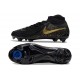 Botas Nike Phantom Luna 2 Elite FG Negro Mtlc Dorado Moneda