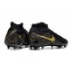 Botas Nike Phantom Luna 2 Elite FG Negro Mtlc Dorado Moneda
