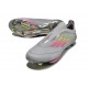 Zapatos Adidas F50+ Sin Cordones FG Gris Rosa Amarillo