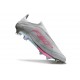 Zapatos Adidas F50+ Sin Cordones FG Gris Rosa Amarillo