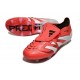 adidas 2025 Predator Elite FT FG Rojo Lúcido Blanco Negro