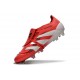 adidas 2025 Predator Elite FT FG Rojo Lúcido Blanco Negro