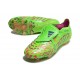 adidas 2025 Predator Elite FT FG Limón Lúcido Rosa Lúcido Azul Fusion