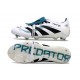 adidas 2025 Predator Elite FT FG Blanco Negro Ciano