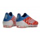 adidas F50 Elite Sin Cordones FG Rojo Azul Blanco