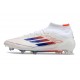 Zapatos adidas F50 Elite Mid FG Ftwr Blanco Rojo Azul Lúcido