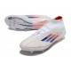 Zapatos adidas F50 Elite Mid FG Ftwr Blanco Rojo Azul Lúcido