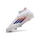 Zapatos adidas F50 Elite Mid FG Ftwr Blanco Rojo Azul Lúcido