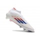 Zapatos adidas F50 Elite Mid FG Ftwr Blanco Rojo Azul Lúcido