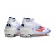 Zapatos adidas F50 Elite Mid FG Ftwr Blanco Rojo Azul Lúcido