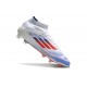 Zapatos adidas F50 Elite Mid FG Ftwr Blanco Rojo Azul Lúcido