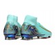 Nike Zoom Mercurial Superfly 10 Elite FG Océano Cubo Dorado Azul