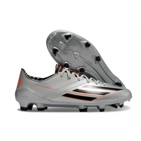 Botas de Futbol adidas F50 Elite FG Plata Negro