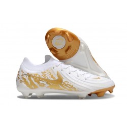 Botas Nike Phantom Luna 2 Elite L FG Blanco Dorado