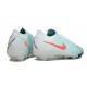Botas Nike Phantom Luna 2 Elite L FG Menta Rojo Atómico Negro