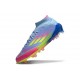 Zapatos adidas F50 Elite Mid FG Azul Fusion Limón Lúcido Rosa Lúcido