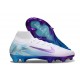 Nike Zoom Mercurial Superfly 10 Elite FG Blanco Violeta Azul