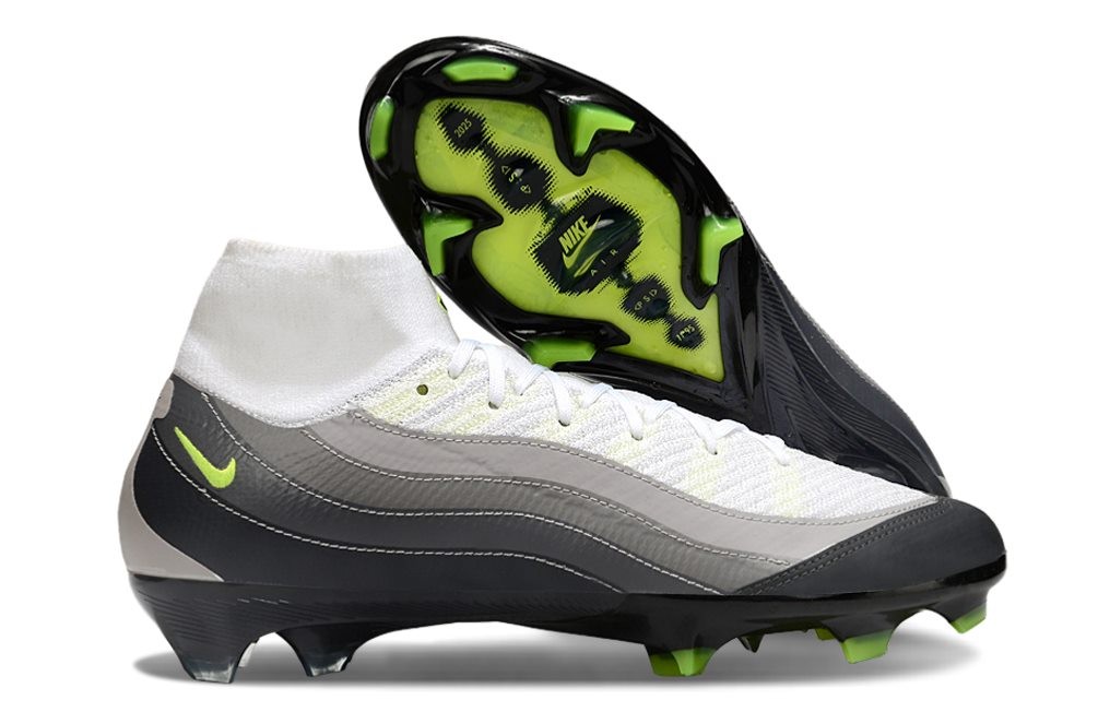 Nike Zoom Mercurial Superfly 10 Elite FG X AM95 SE Negro Neon